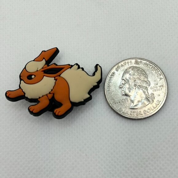 BOGO!! Crocs Style Shoe Charms Jibbitz Anime Naruto Sasuke Pokemon Evee 2pc NEW - Picture 4 of 5